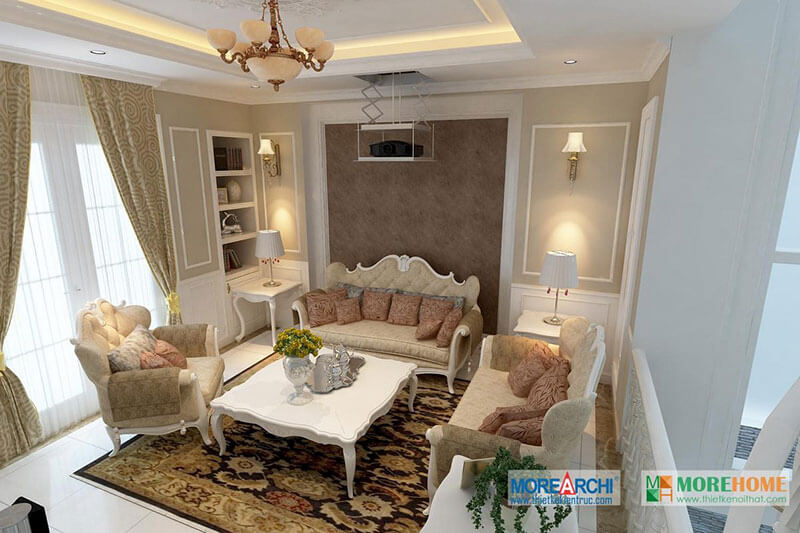 sofa tân cổ điển